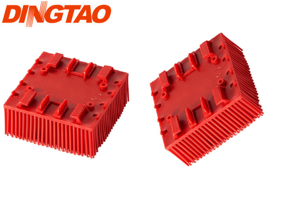 Für Lectra Vector 2500 VT2500 Schneidteile 130298 703493 Rot Nylon-Bristeln